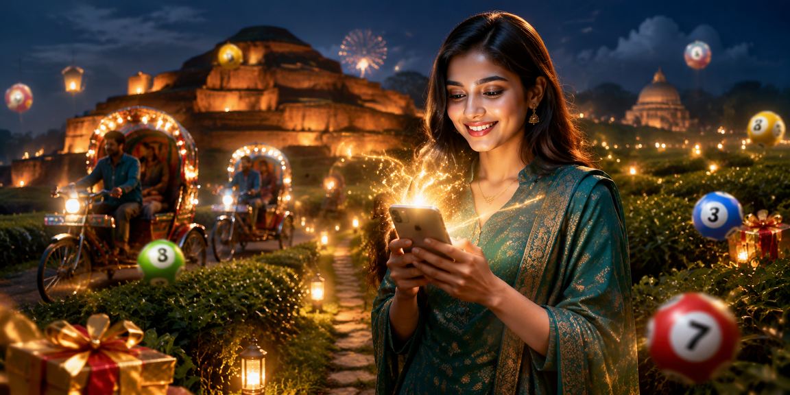 ঢাকায় চা বাগানের পটভূমিতে নিরাপদ মোবাইল লটারি গেমিং